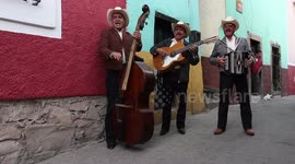 a mariachi group filmed in guanajuato, mexico