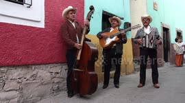 a mariachi group filmed in guanajuato, mexico