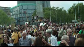 climate strike and march for the environment in barcelona on 27 september 2019