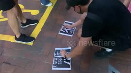 Hong Kong protesters flyer ahead of major pro-democracy rally