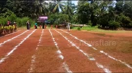 Running race vertically and Horizonta