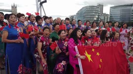 The celebration of the 70th China National Day 2019 and a Chinese