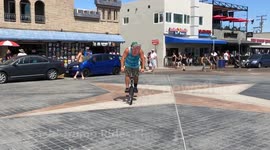 Donald Trump Rides BMX Flatland in San Diego, CA