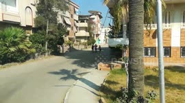 Tourist Discover Ras El Ras Town In Moving Bus