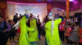 Wife Surprise Groom With Egyptian Dance Team