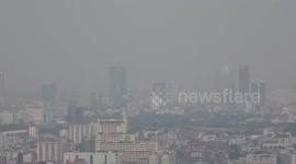 Dangerous levels of smog that left residents coughing up blood return to Bangkok