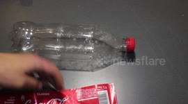 Chocolate Coca-Cola with M&M's