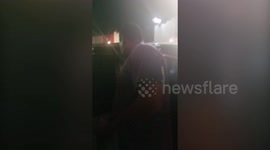Comedy star Tiffany Haddish caught on camera talking about her vagina outside a nightclub in Los Angeles.