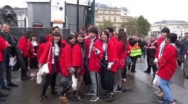 Trafalgar Square welcomes guests of Japan Matsuri festival of Japanese culture on 29 September 2019