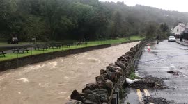 Laxey Valley Flooding