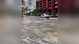 Newsflare Edit - King Tide flooding in downtown Miami  https://t.co/By70ryrRH6