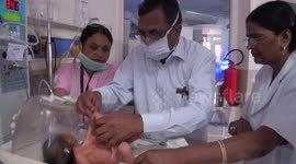 Baby born with seven limbs undergoes life-changing surgery in north India