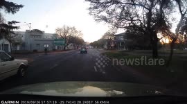 minibus taxi decides to drive into oncoming traffic