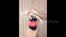 Woman with Russia's longest nails shows off how 'easy' simple tasks are