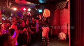Drag Queen The Vivienne performs at Two Brewers nightclub in London ahead of her Ru Paul’s Drag Race Debut