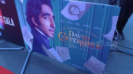 B-roll from the 2019 BFI London Film Festival: 'The Personal History of David Copperfield' premiere