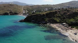 Breathtaking drone footage of Greek sea