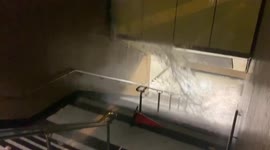 Wong Tai Sin MTR flooded