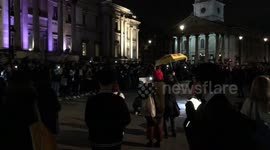 Pro-Hong Kong protests held in Trafalgar Square
