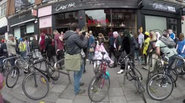 Mr Blobby At The World Zombie Day In London