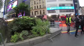 Zombies Take Over The BFI London Film Festival During The World Zombie Day In London