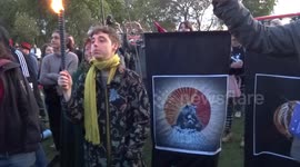 We need to stop taking this planet for granted - rapper message at Extinction Rebellion Opening Ceremony of two-weeks protests at the Marble Arch on 6 October 2019