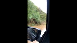 Flooding on Wroxham route in Norwich