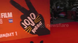B-Roll from the 63rd BFI London Film Festival: 'JoJo Rabbit' premiere