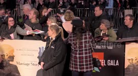 B-Roll from the 63rd BFI London Film Festival: 'Marriage Story' Premiere
