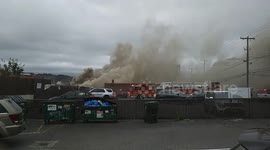 Firefighters battle major fire in Seattle's Ballard neighbourhood