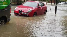 4 hours of flooding and still going.