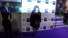 Joan Collins arrives at the Specsavers awards in London