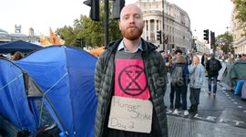 Extinction Rebellion protester explains why he's on hunger strike