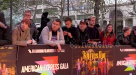 B-Roll from the 63rd BFI London Film Festival: 'Knives Out' premiere
