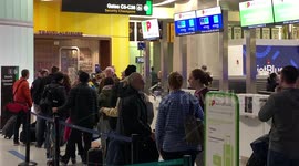 Passengers stuck at Boston Logan Airport