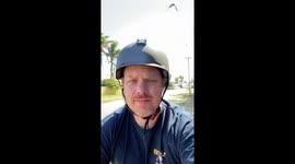 'Squadron' of magpies swoop and ambush Australian cyclist
