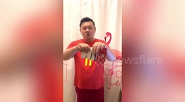 Chinese basketball fan films himself ripping up four NBA game tickets