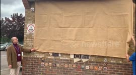 Service users from Redbridge Institute unveil memorial 'We Are Redbridge'