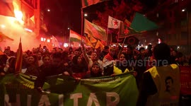 Rise Up For Rojava Protest Takes Place in Malmö, Sweden