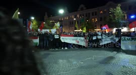 Rise Up For Rojava Protest Takes Place in Malmö, Sweden
