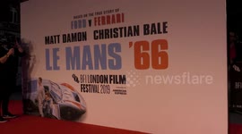 B-Roll from the 63rd BFI London Film Festival: 'Le Mans '66' Premiere
