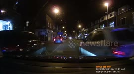 Middlesbrough police chase caught on dashcam