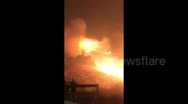 Devastating Southern California fire causes mass evacuations