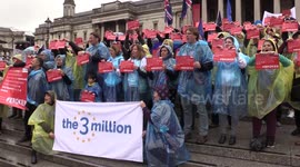 Pro-Remain Brexit protests in London