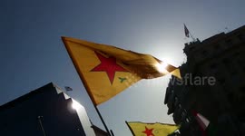 Pro-Kurdish protests take place in Athens