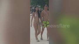 Taiwanese tourist arrested for wearing skimpy string bikini to a beach in the Philippines