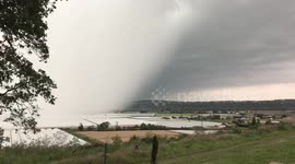 De violents orages frappent l'ouest de la France / Severe thunderstorms hit western France