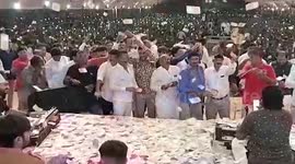 Money worth $63,000 showered on singers at folk programme in western India