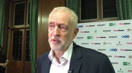 Jeremy Corbyn shrugs off departure of MP Louise Ellman to attend Pink News Awards