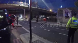 Extinction Rebellion Protesters Start The March To The News Building In London Bridge